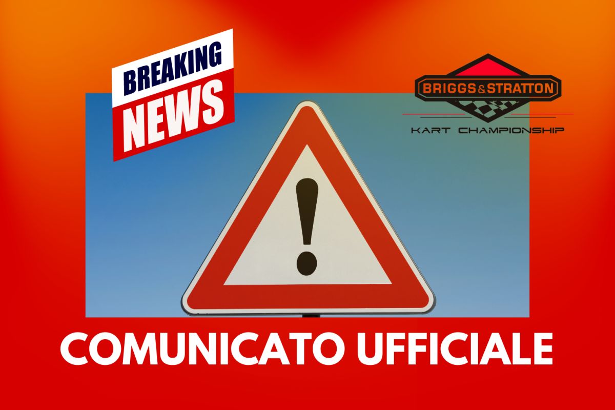 Modificato il format dei Test Collettivi in programma il 25 Maggio ad Ala