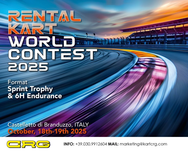 Il 18 e 19 Ottobre il Rental Kart World Contest di CRG